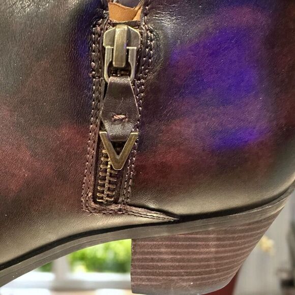 Vionic $170 Cecily Waterproof Leather Ankle Boot Dual Zip Orthotic Support Women - Picture 8 of 16